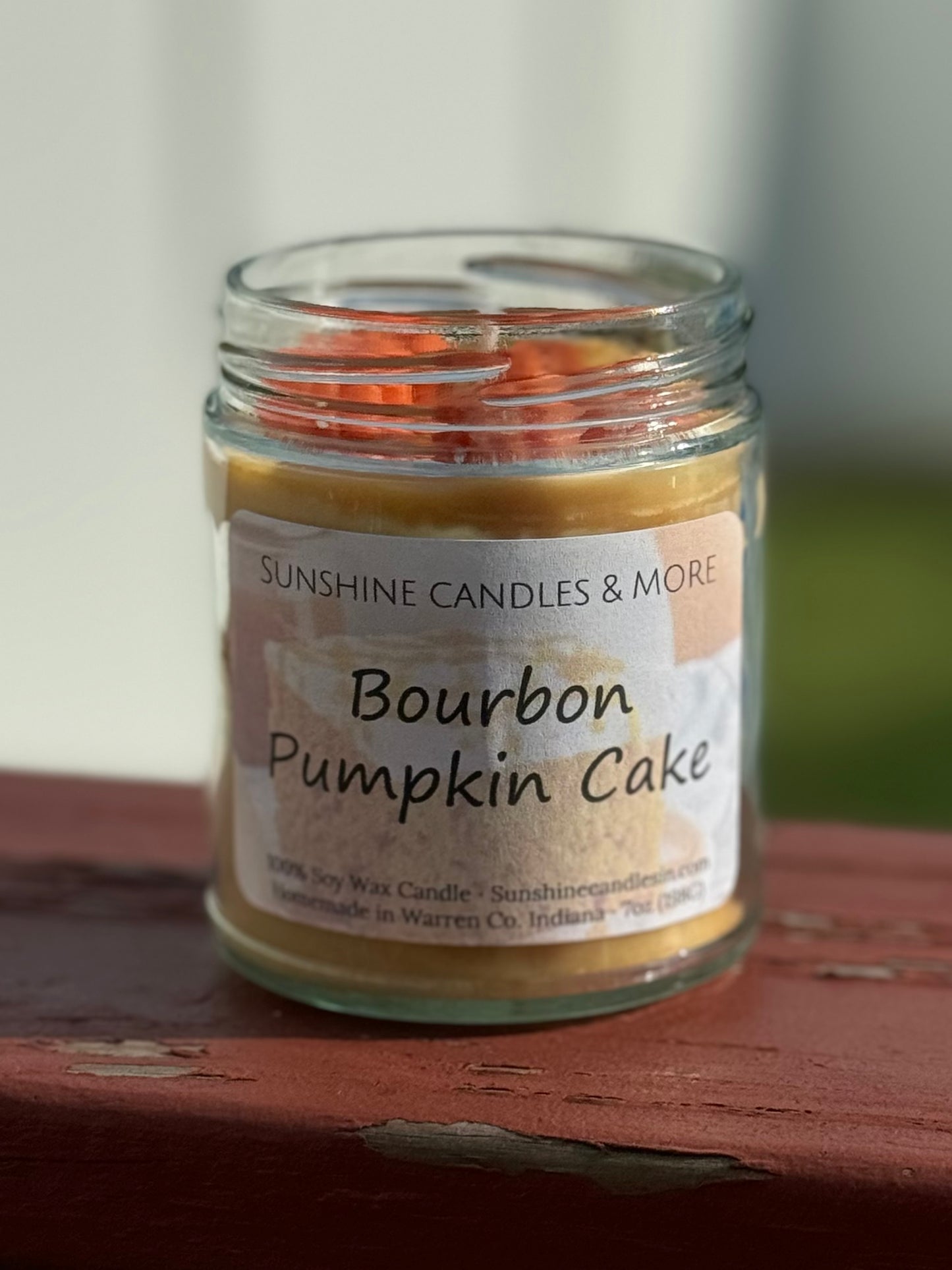 Bourbon Pumpkin Cake Candle 7oz