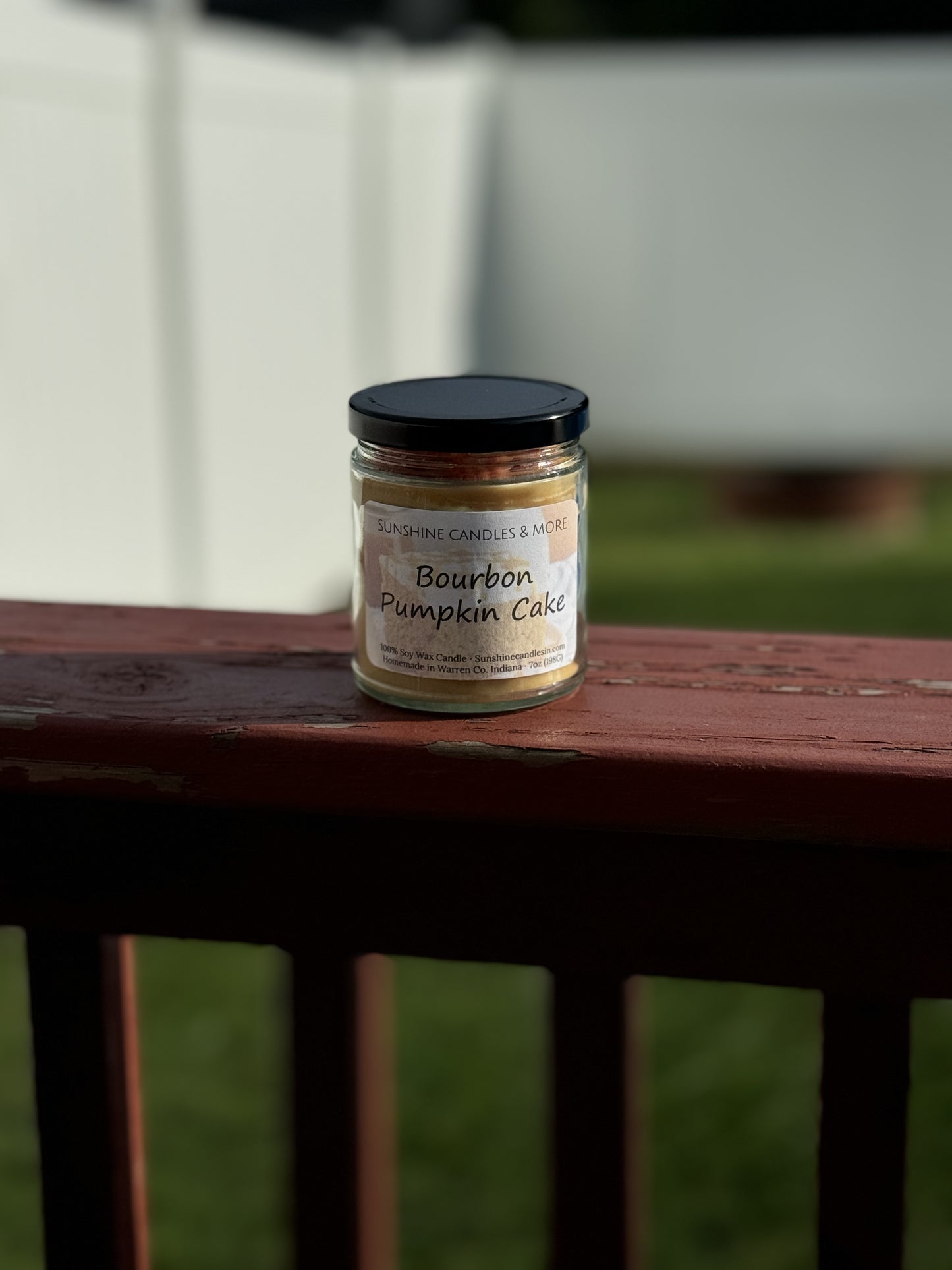 Bourbon Pumpkin Cake Candle 7oz