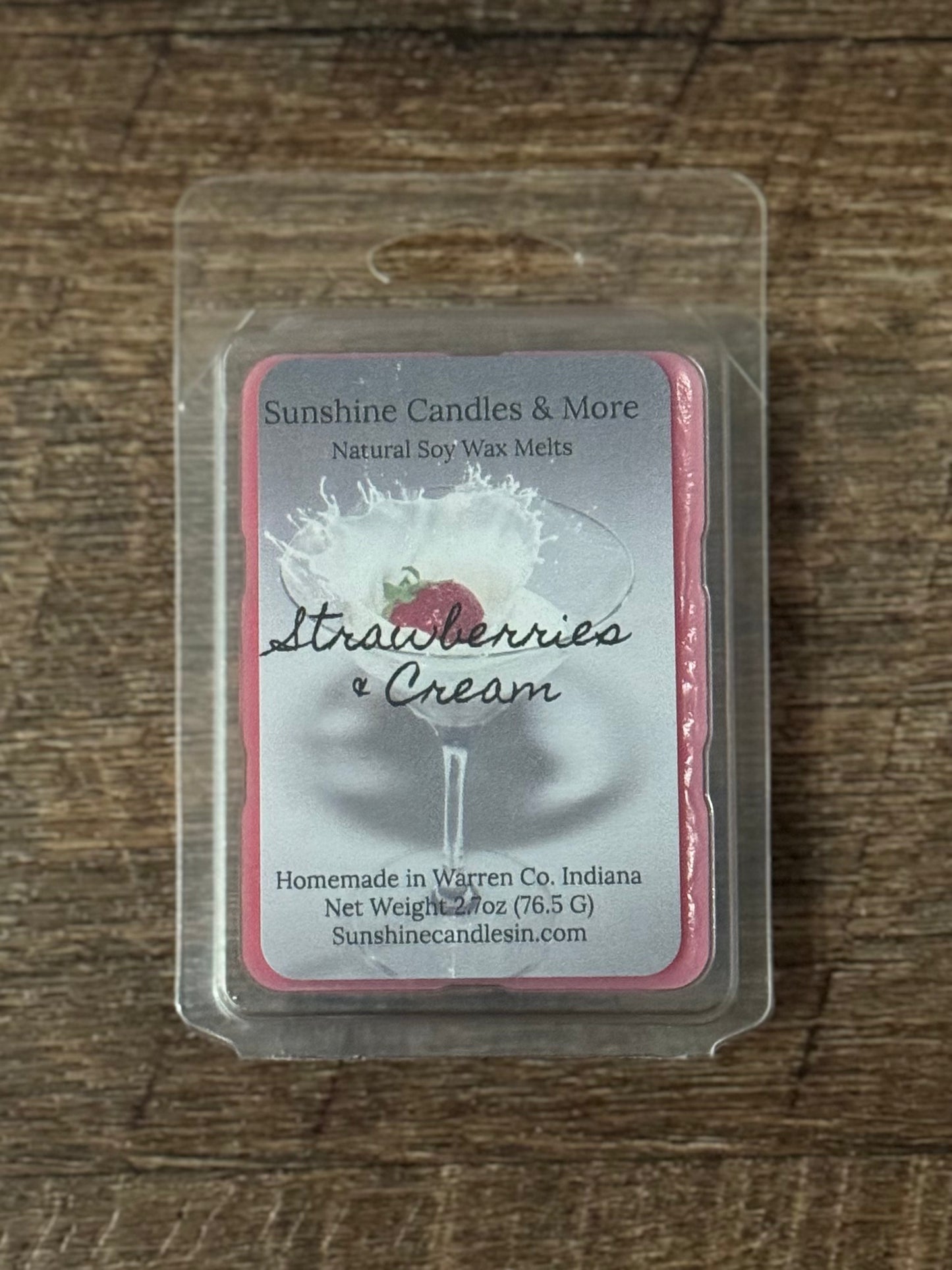 Strawberries & Cream Wax Melts