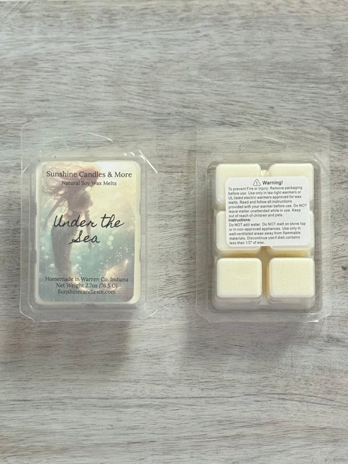 Under the Sea Wax Melts