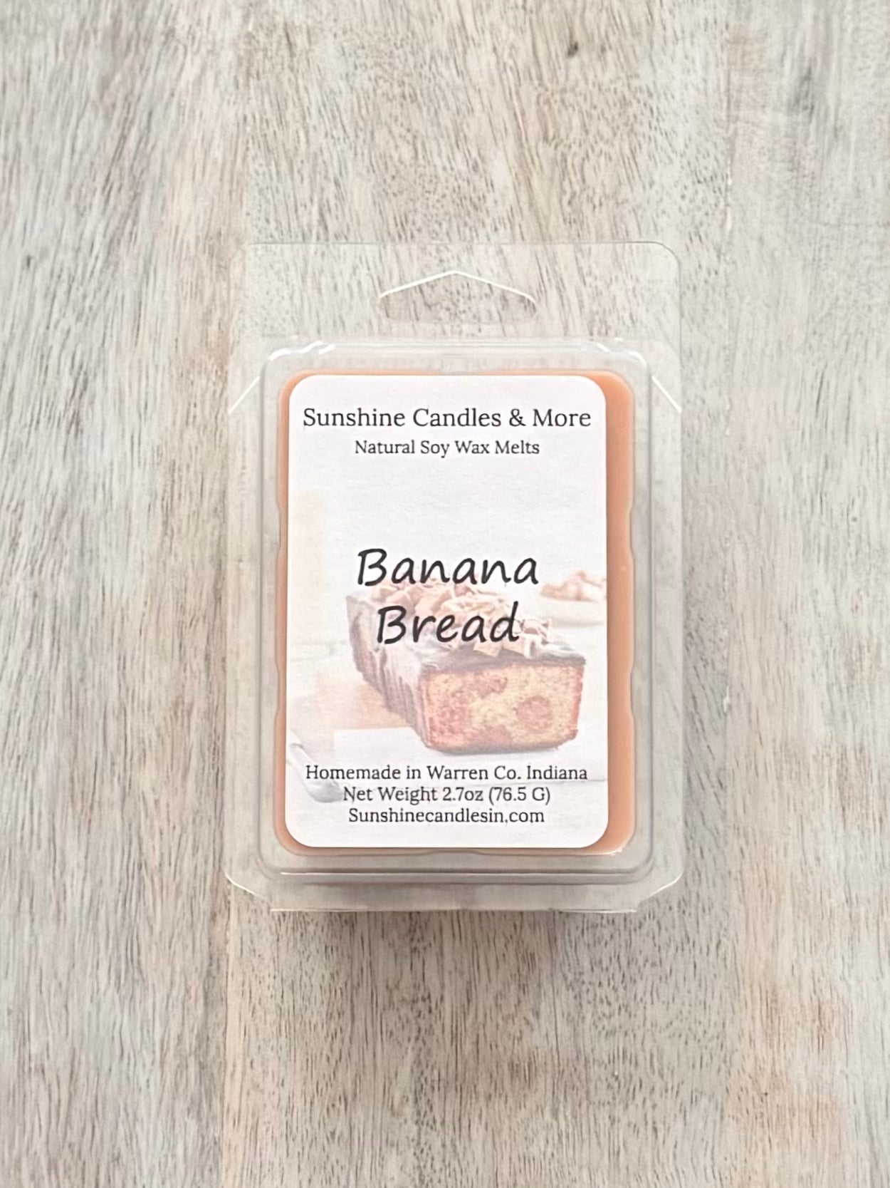 Banana Bread Wax Melts