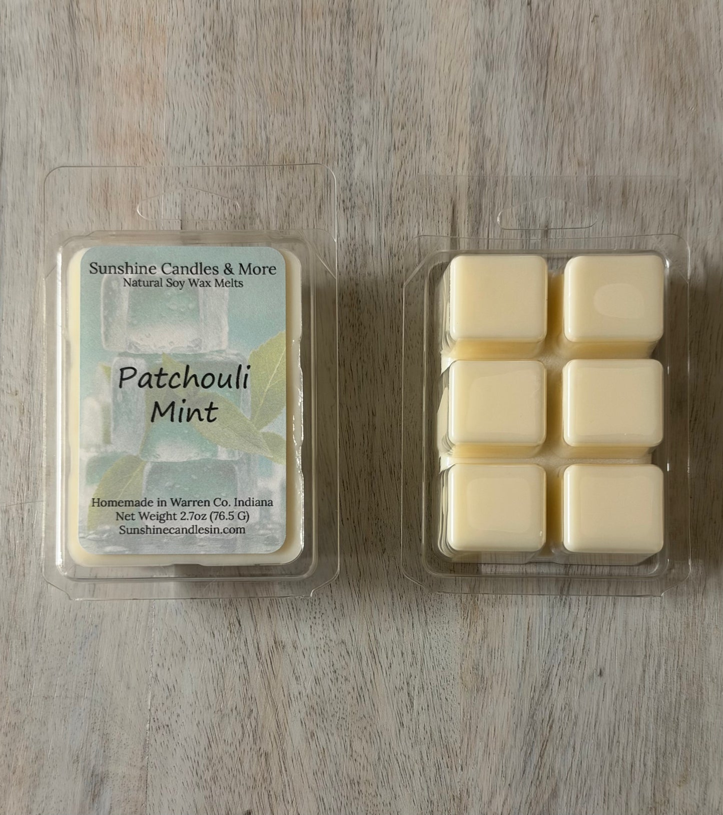 Patchouli Mint Wax Melts