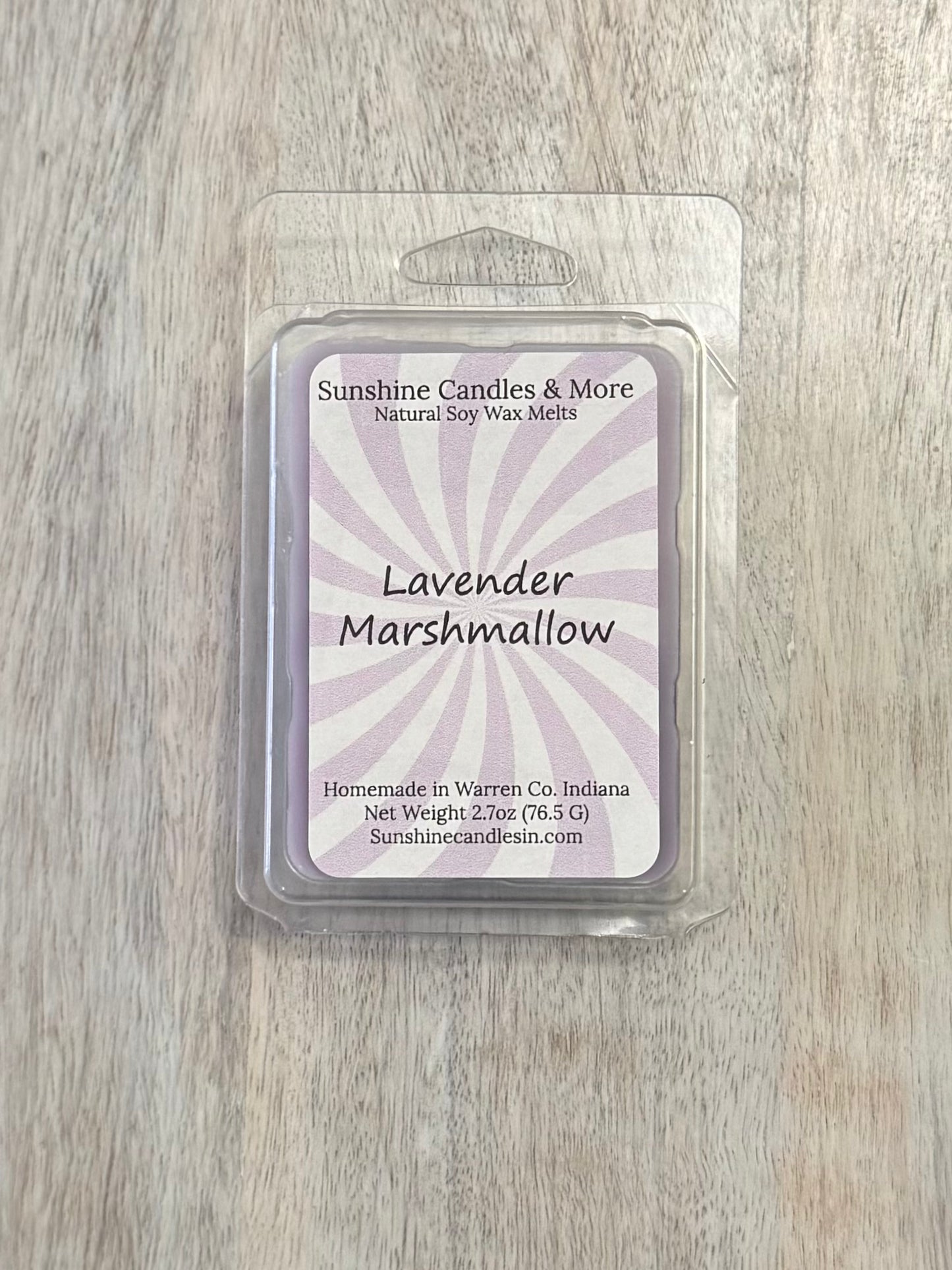 Lavender Marshmallow Wax Melts
