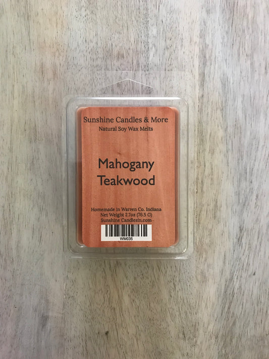 Mahogany Teakwood Wax Melts
