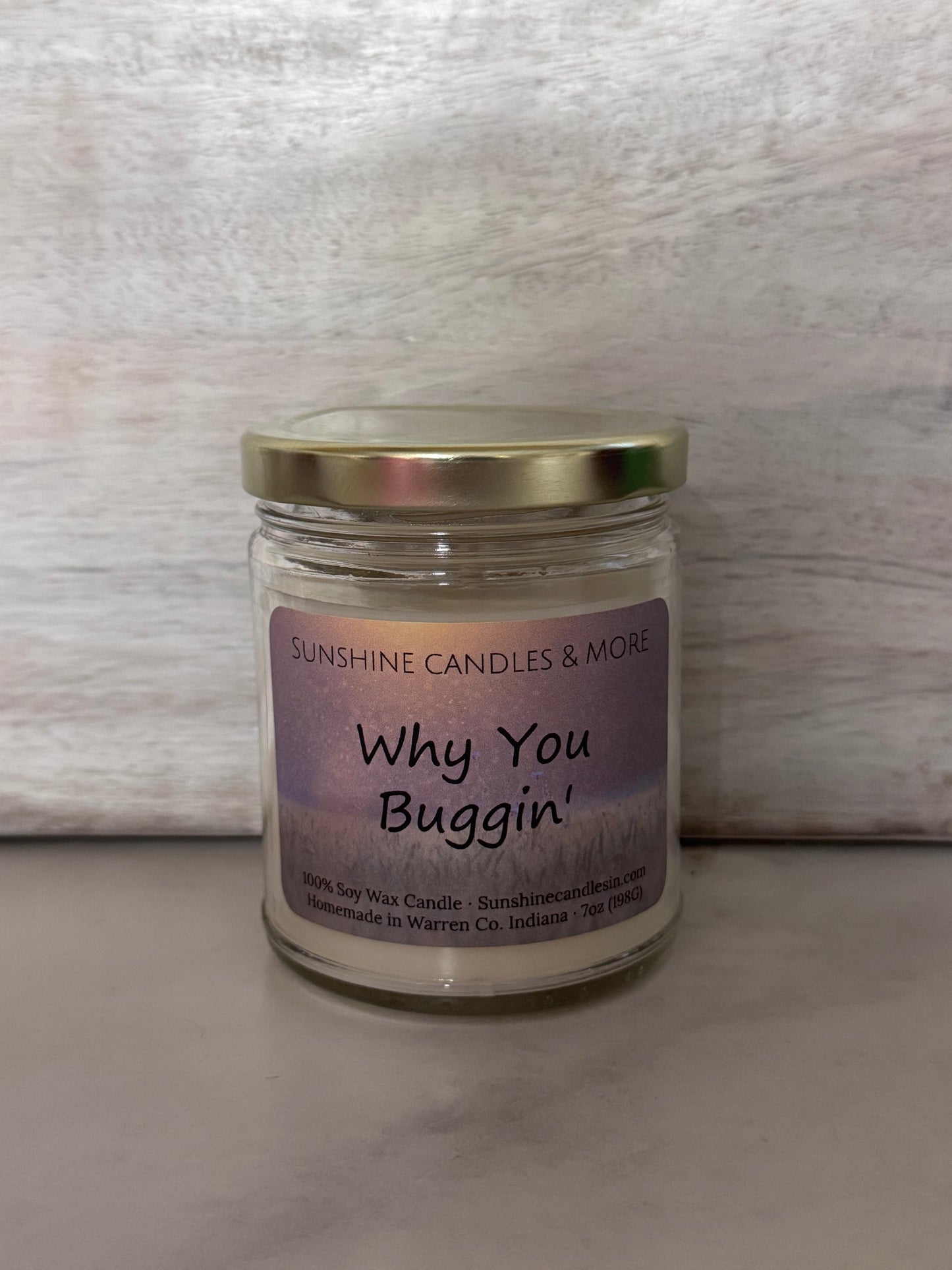 Why You Buggin' (Citronella) Candle 7oz