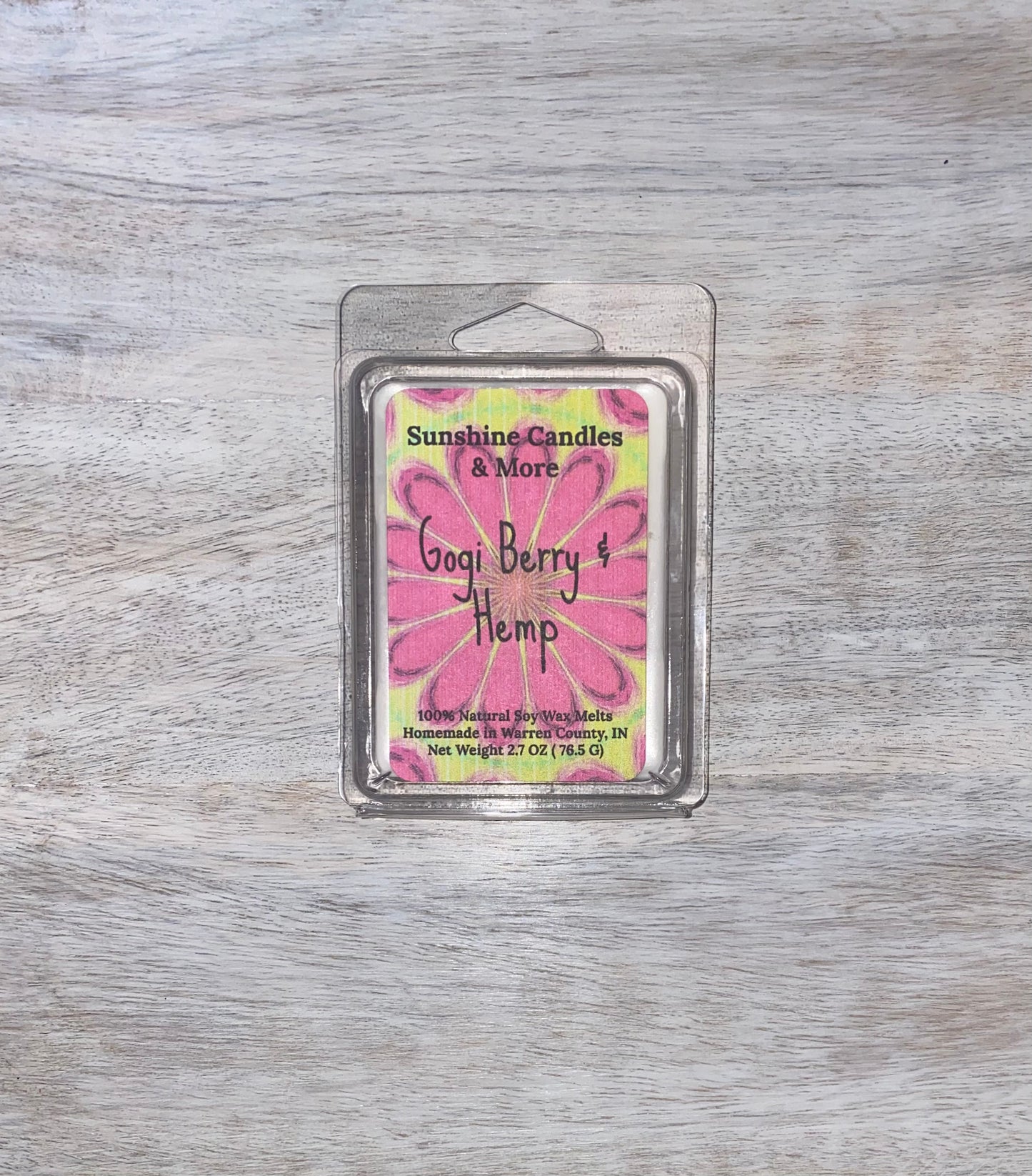 Gogi Berry & Hemp Shimmering Wax Melts