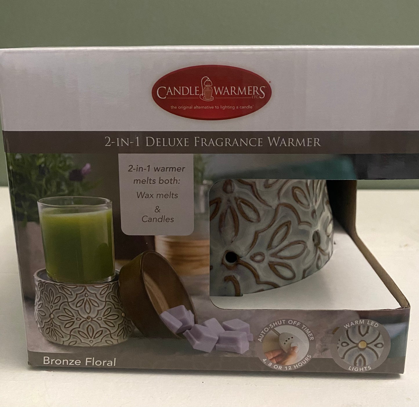 Floral 2 in 1 Deluxe Warmer