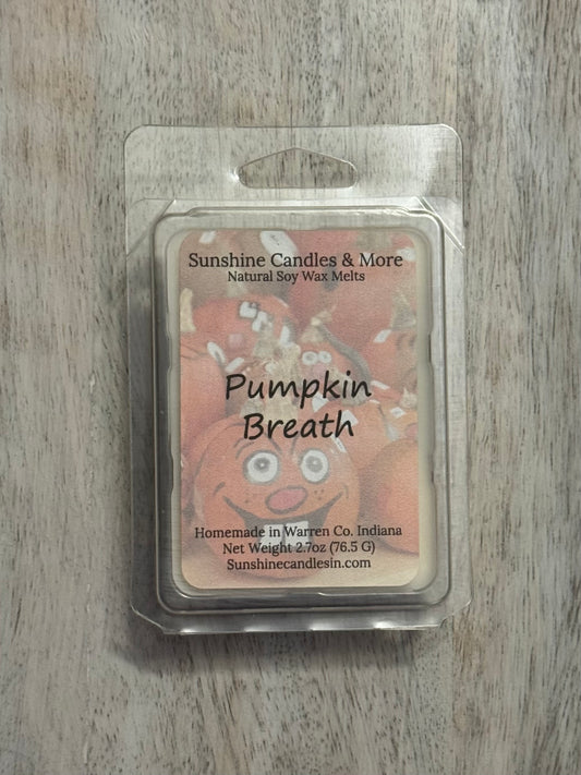Pumpkin Breath Wax Melts
