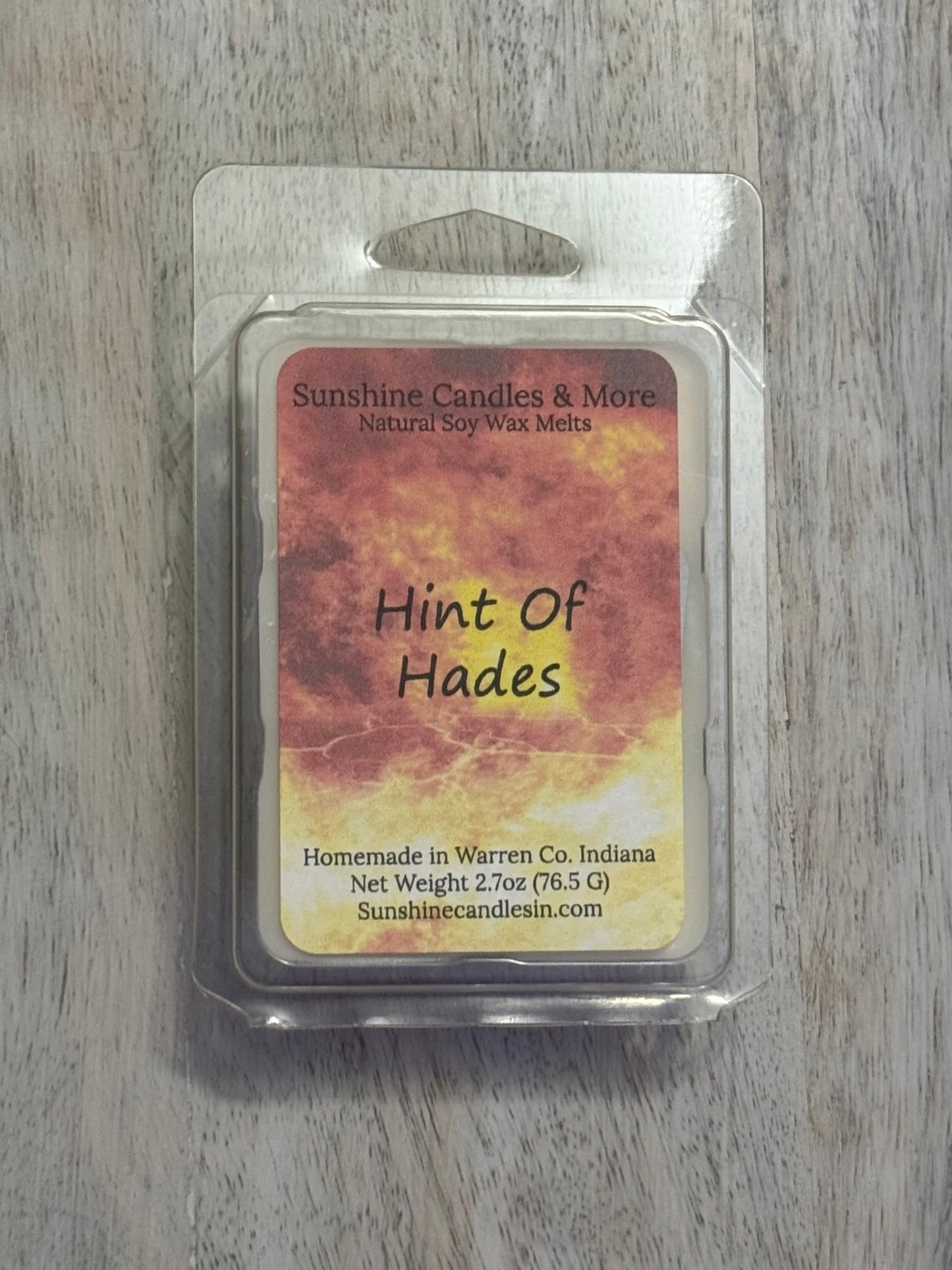 Hint of Hades Wax Melts