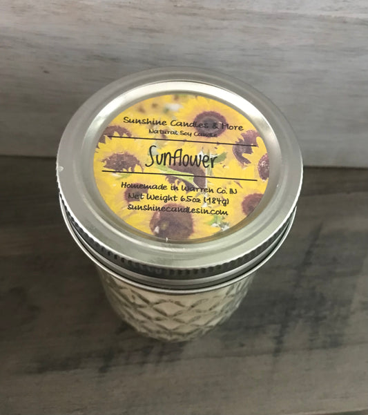 Sunflower Candle 6oz