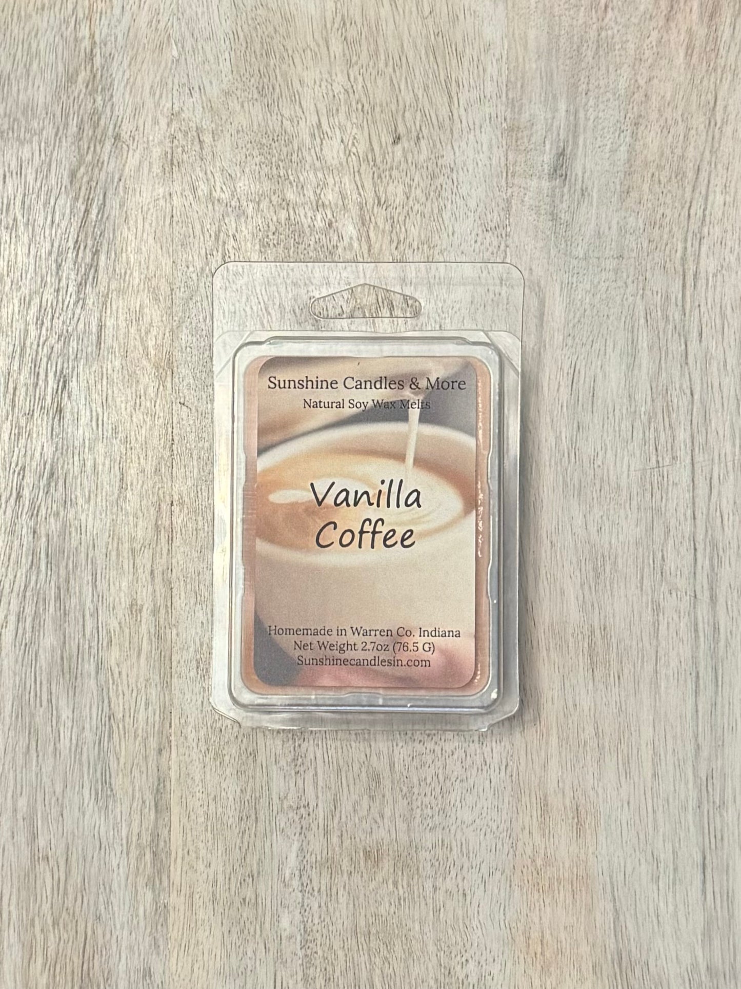 Vanilla Coffee Wax Melts