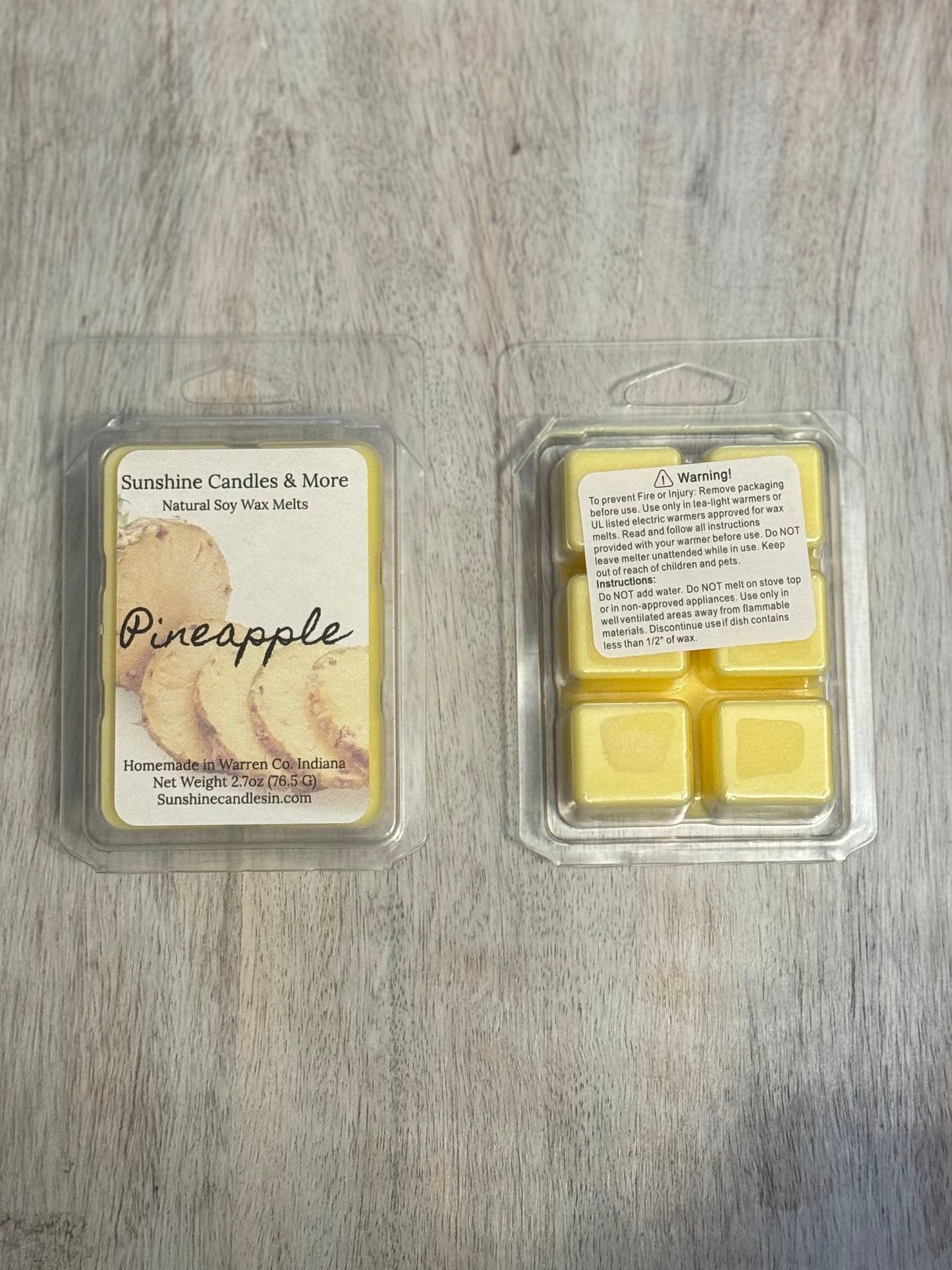 Pineapple Wax Melts