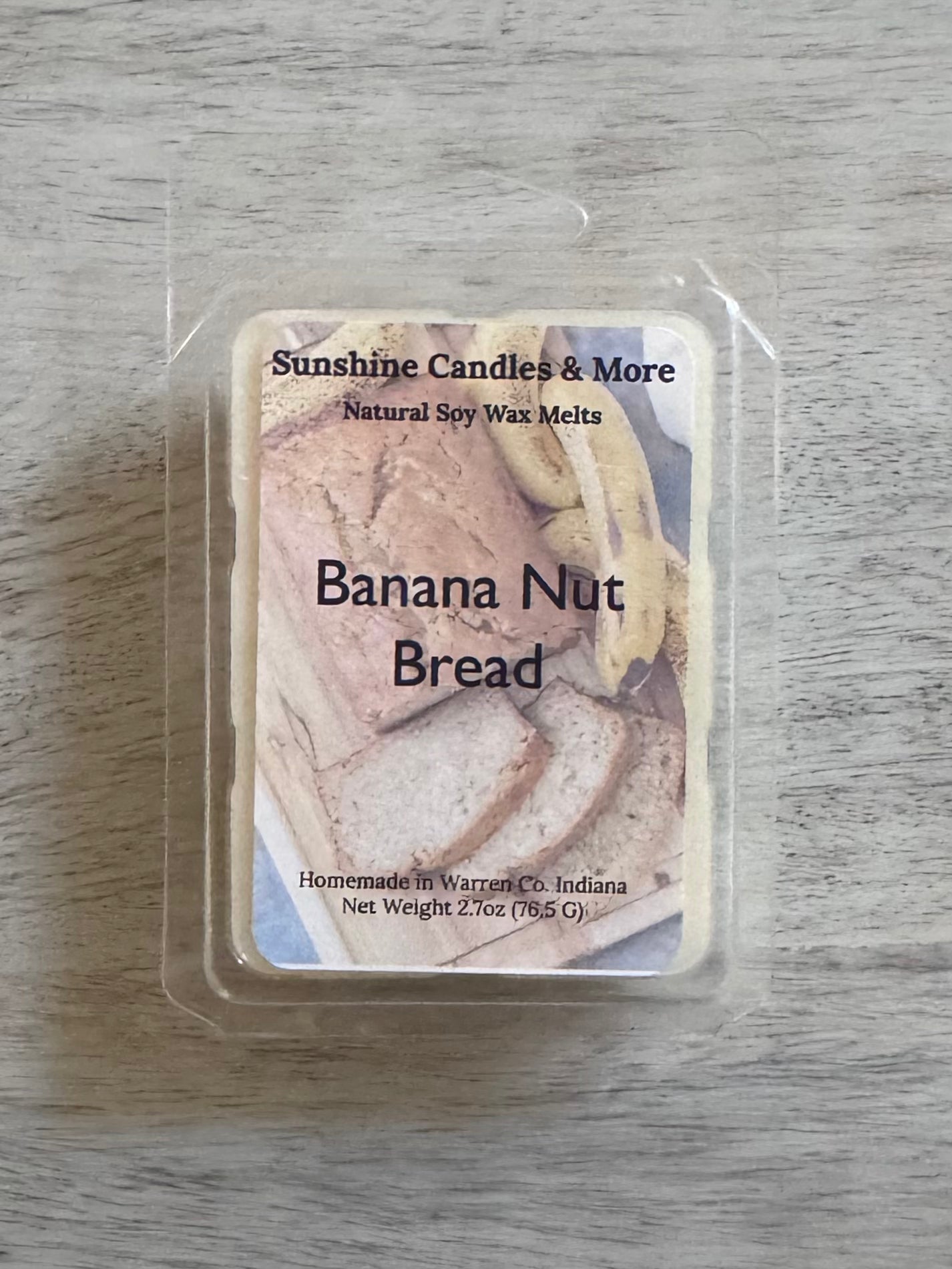 Banana Nut Bread Wax Melts