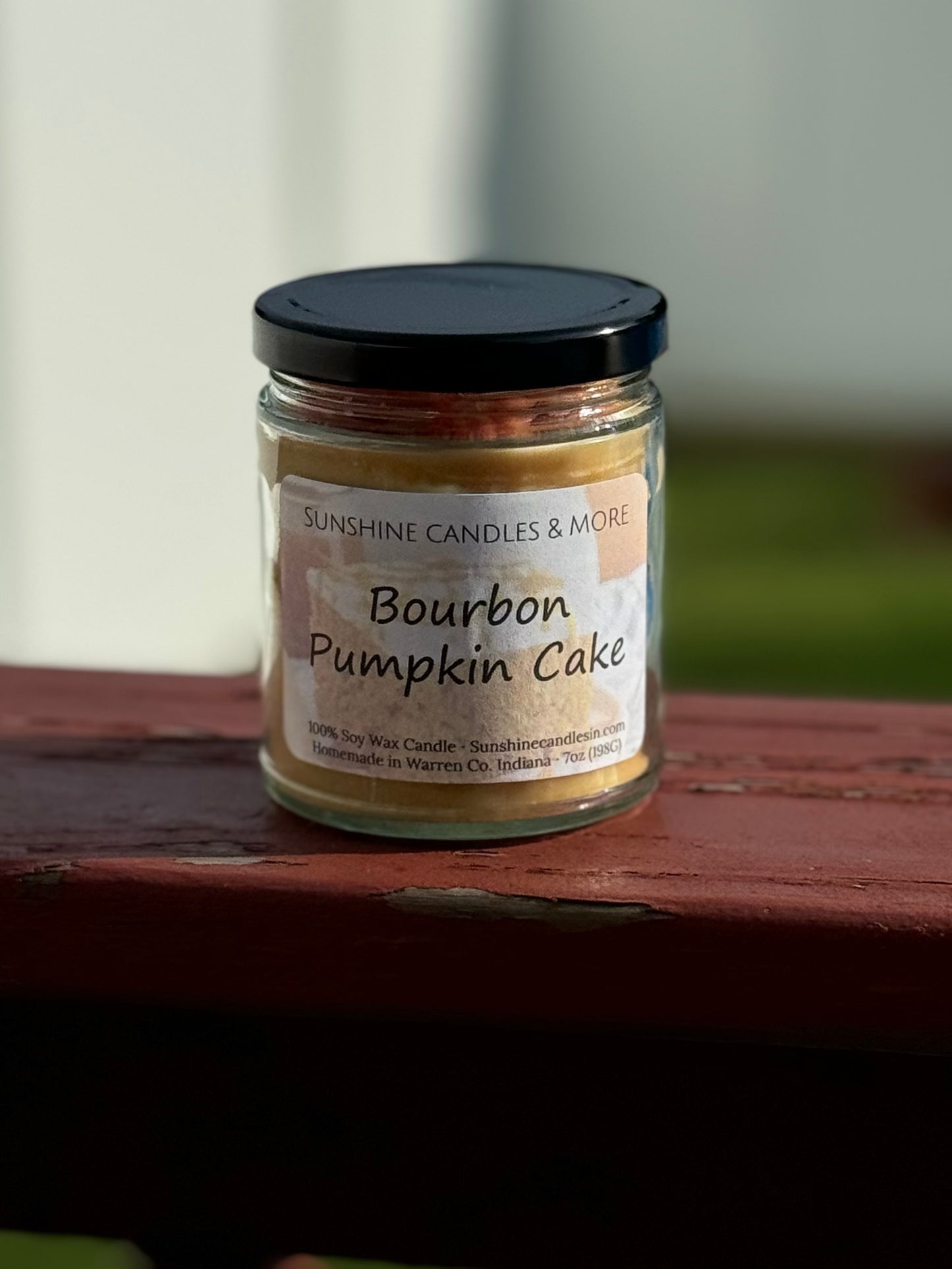 Bourbon Pumpkin Cake Candle 7oz