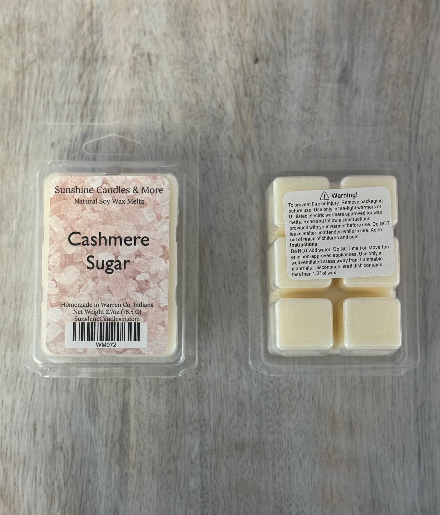 Cashmere Sugar Wax Melts