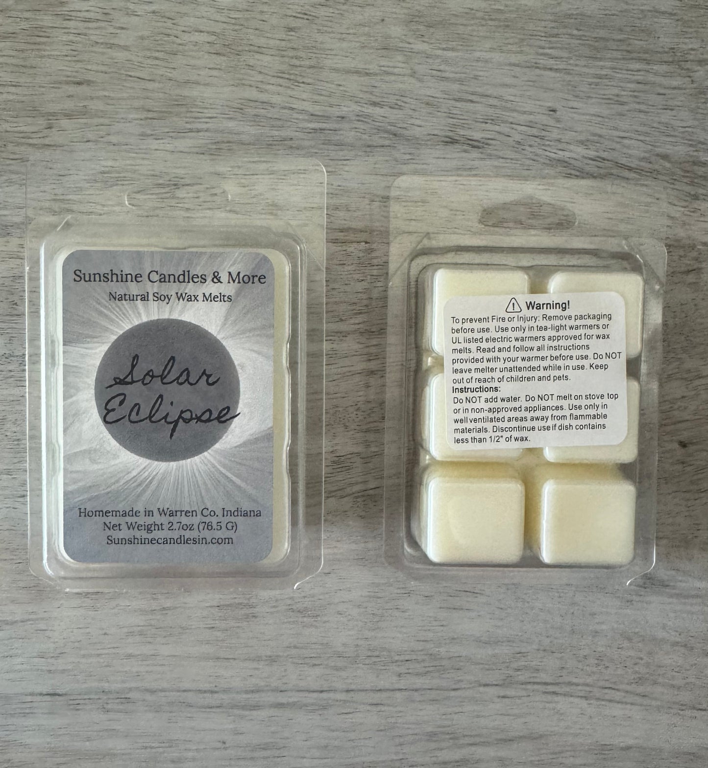 Solar Eclipse Wax Melts