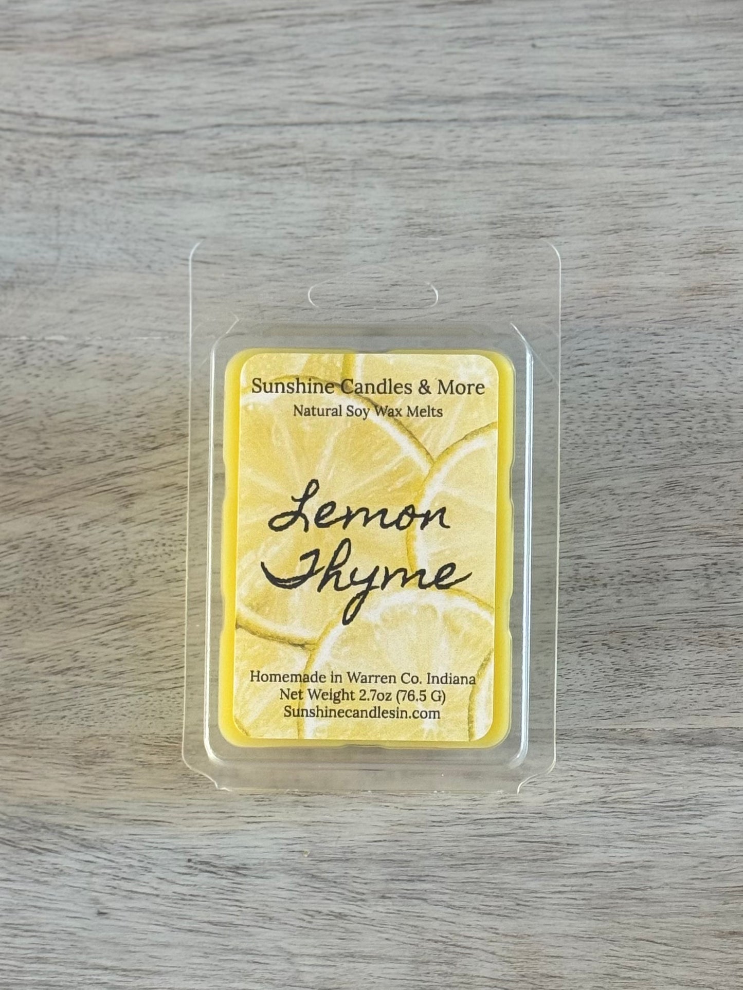 Lemon Thyme Wax Melts