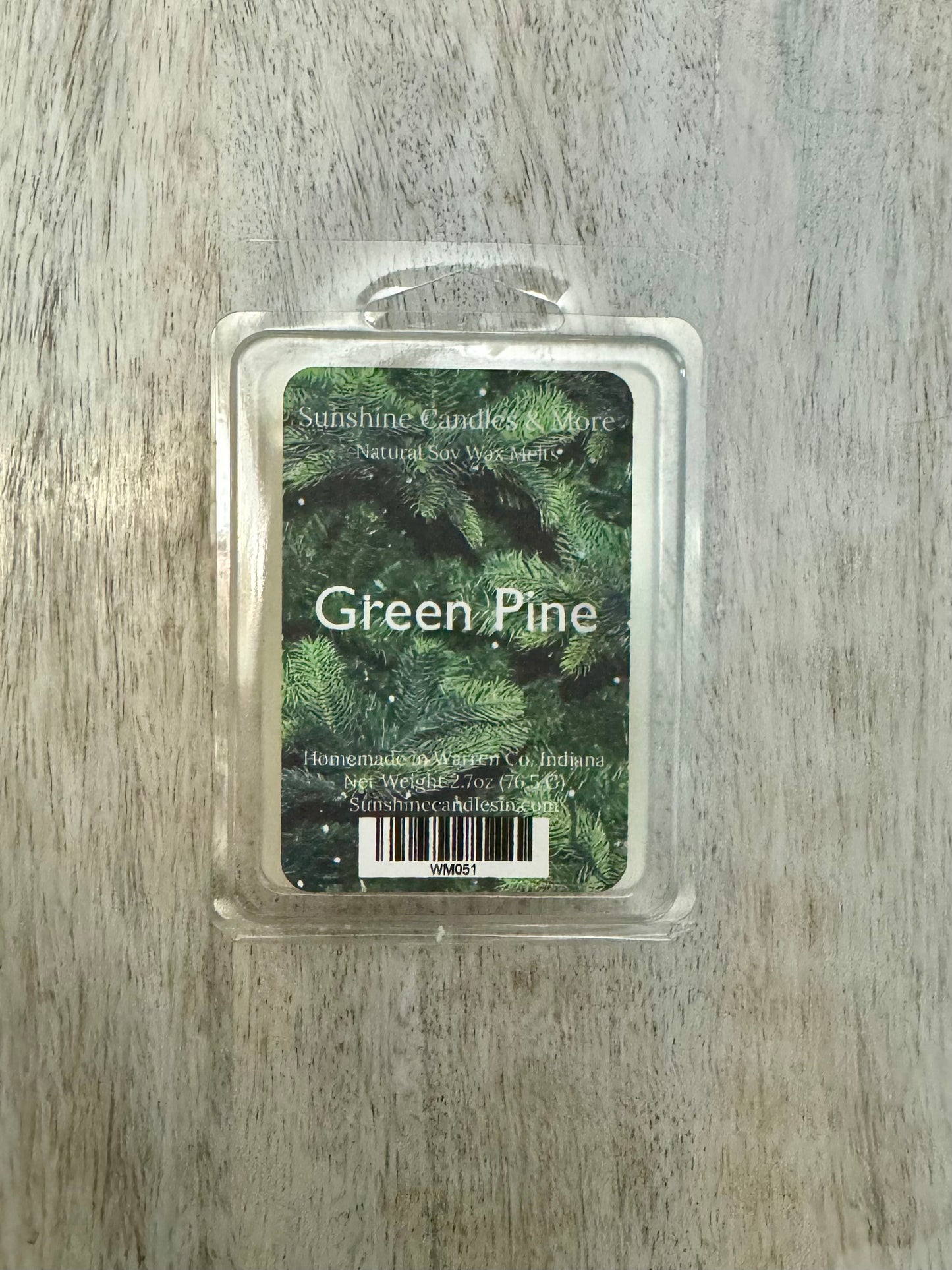 Green Pine Wax Melts