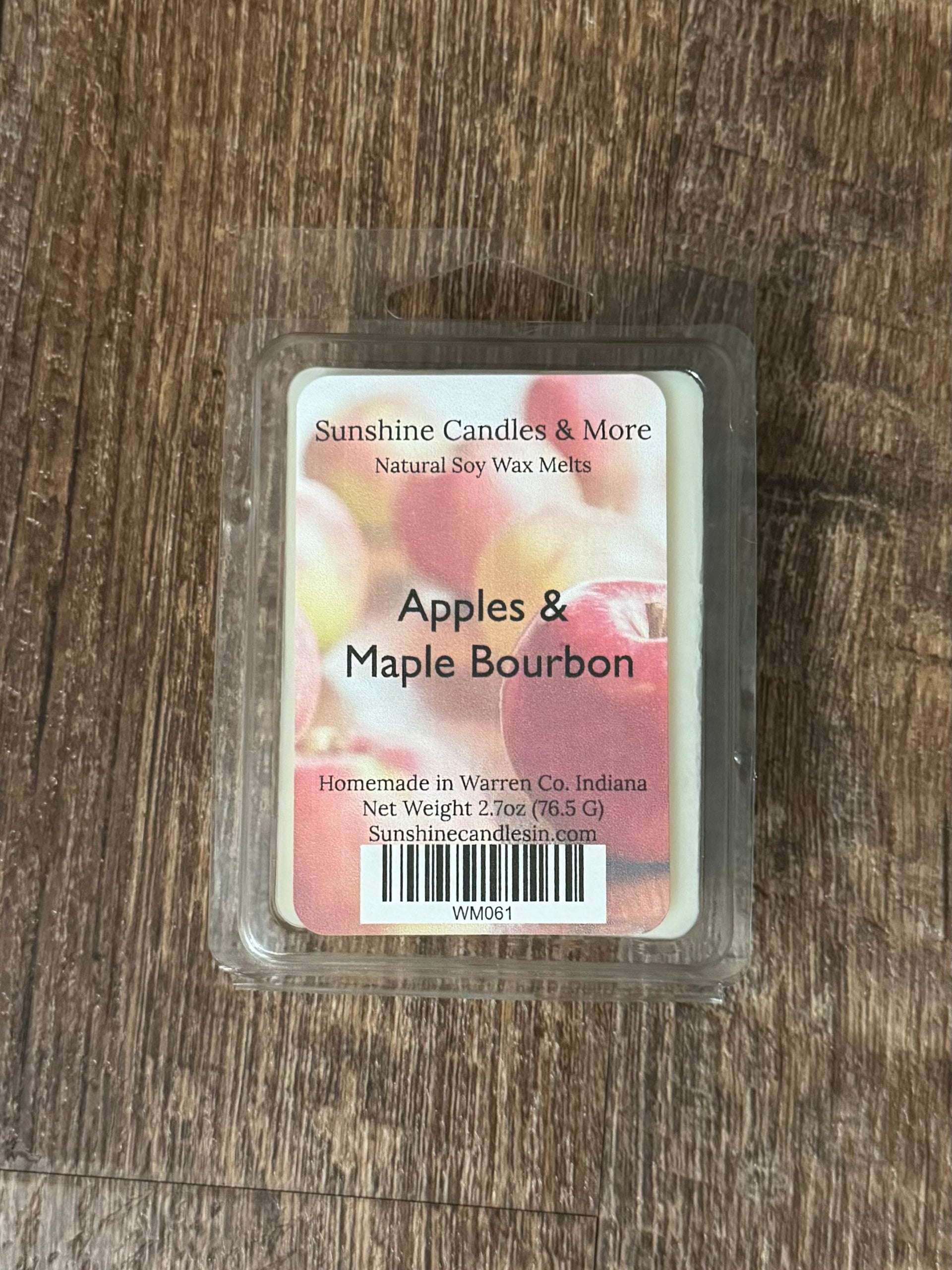 Sugar Shack (Maple Syrup, Bourbon & Gunpowder) Scented Wax Melts