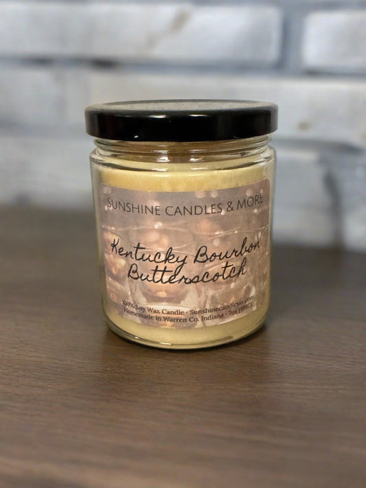 Kentucky Bourbon Butterscotch Candle 7oz