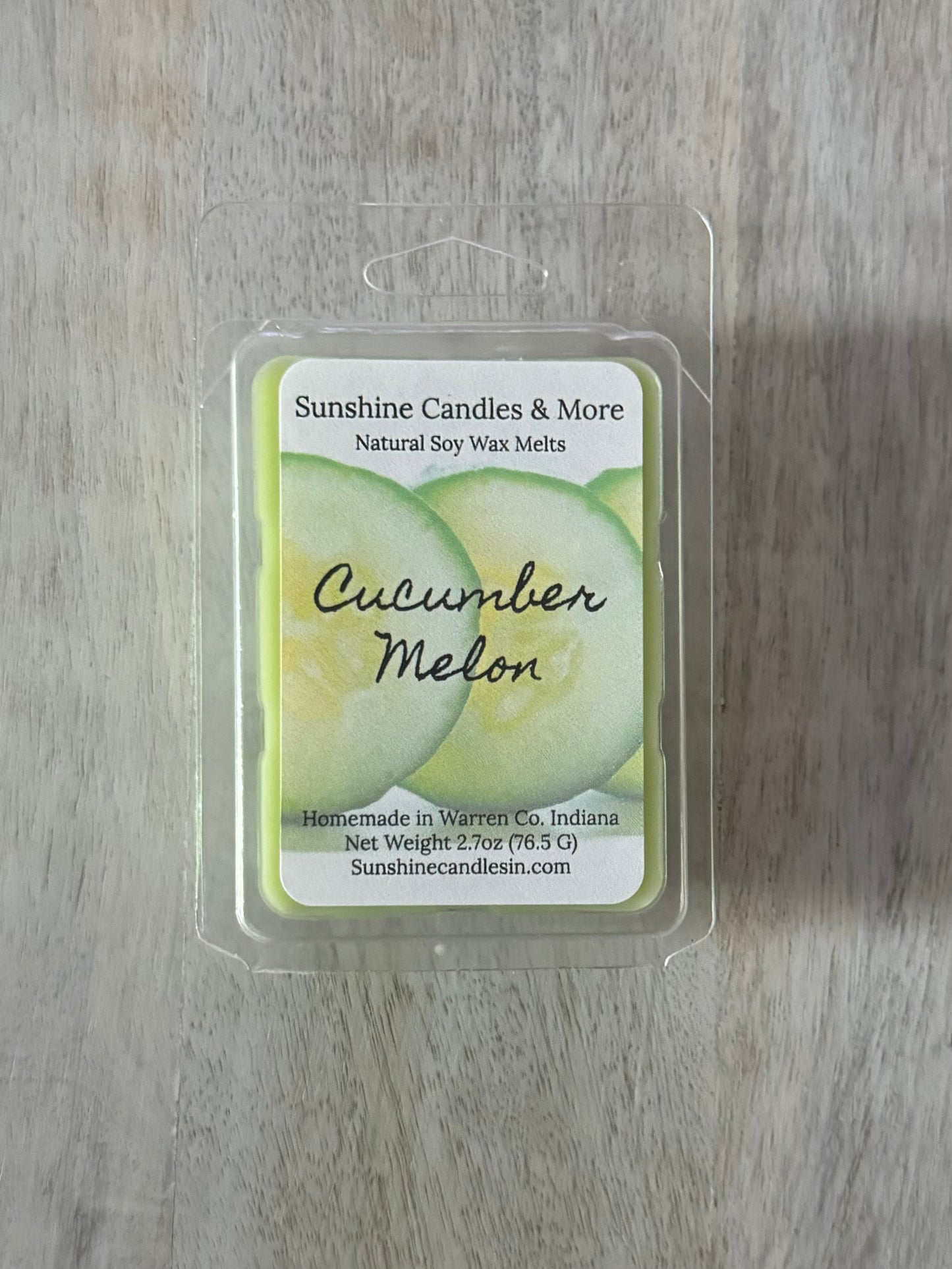 Cucumber Melon Wax Melts