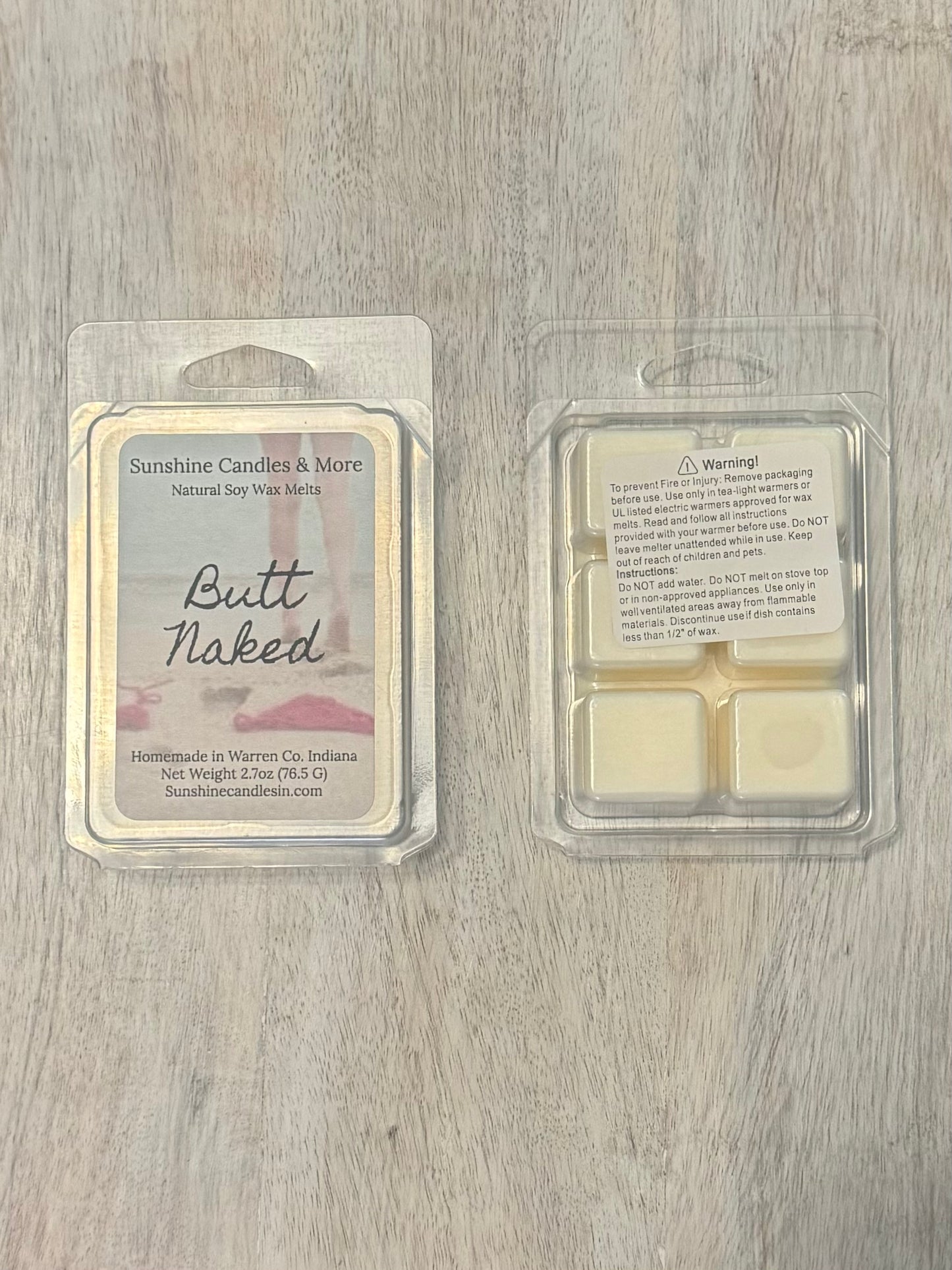 Butt Naked Wax Melts