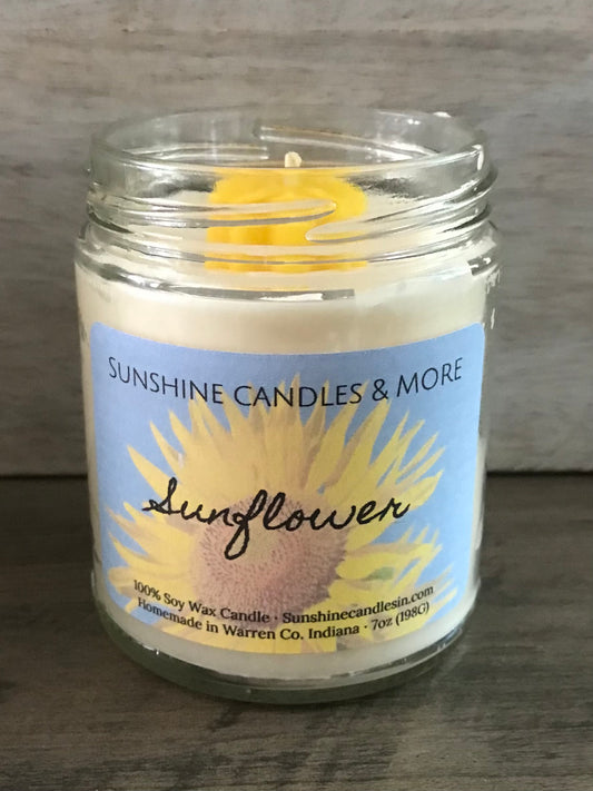 Sunflower Candle 7oz