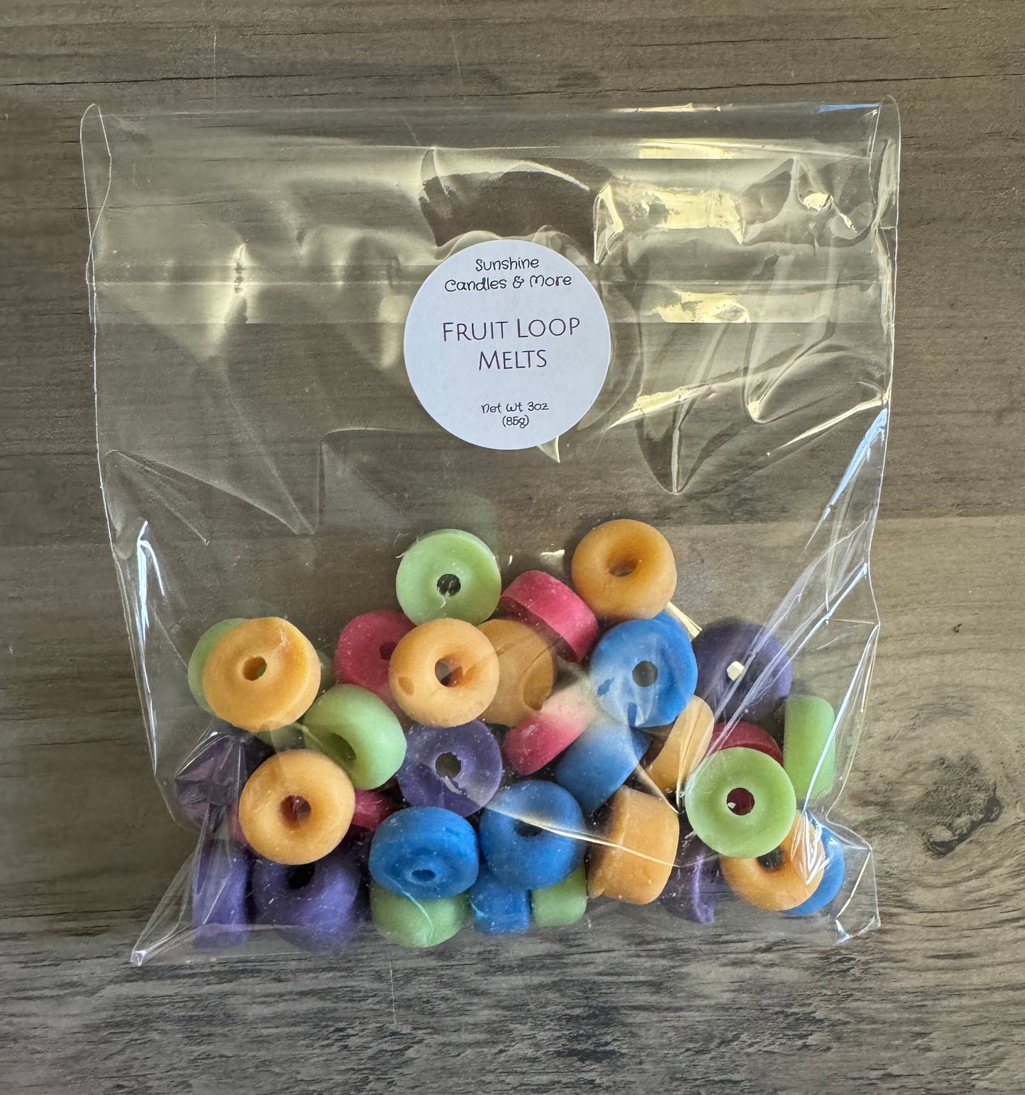 Fruit Loop Shaped Wax Melts