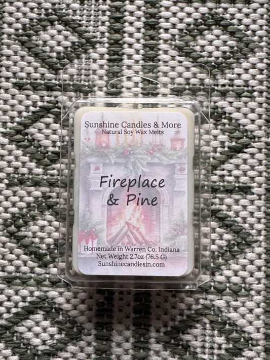 Fireplace & Pine Wax Melts