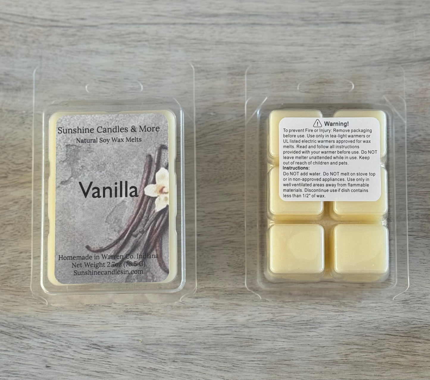 Vanilla Wax Melts