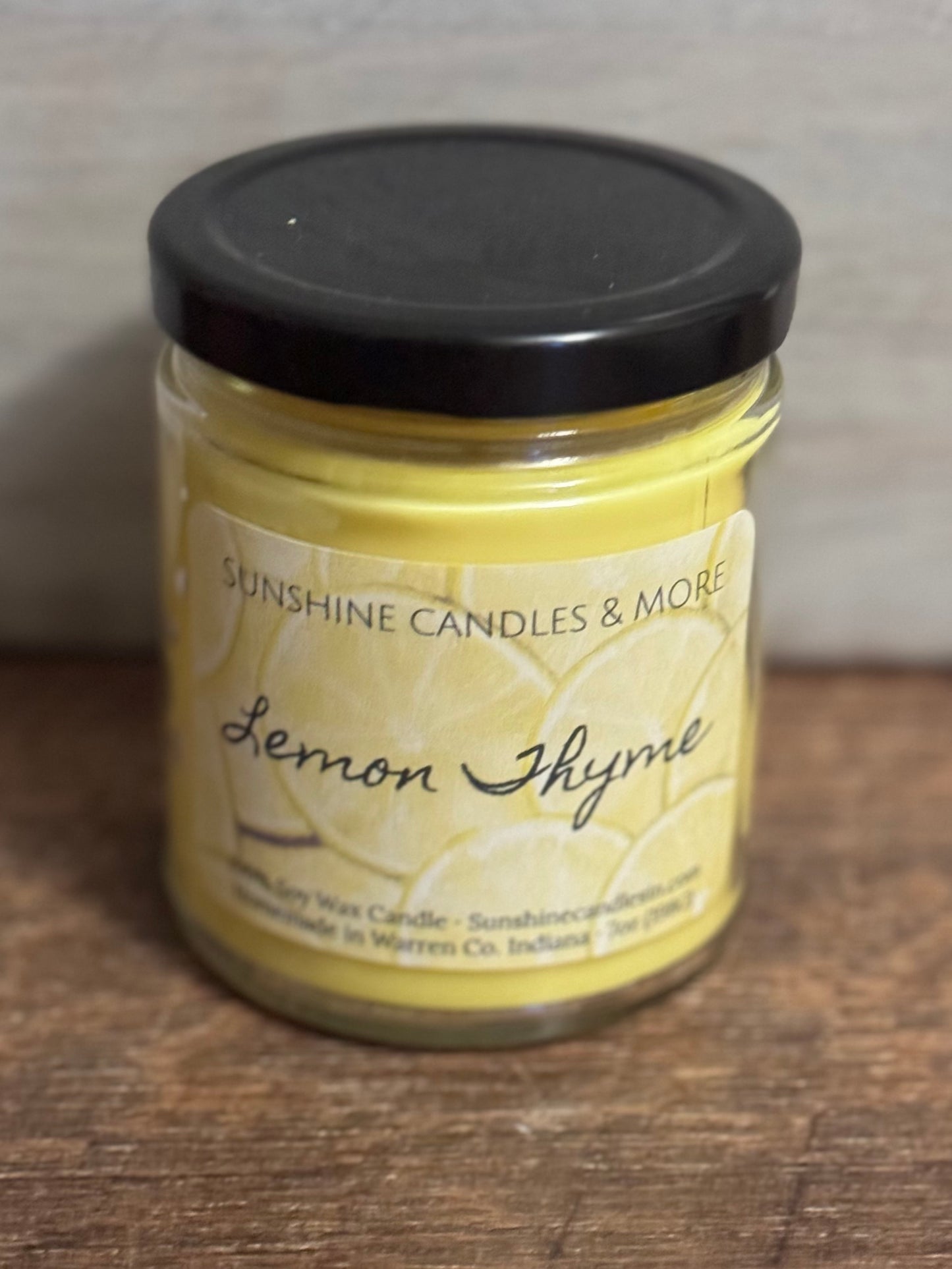 Lemon Thyme Candle 7oz