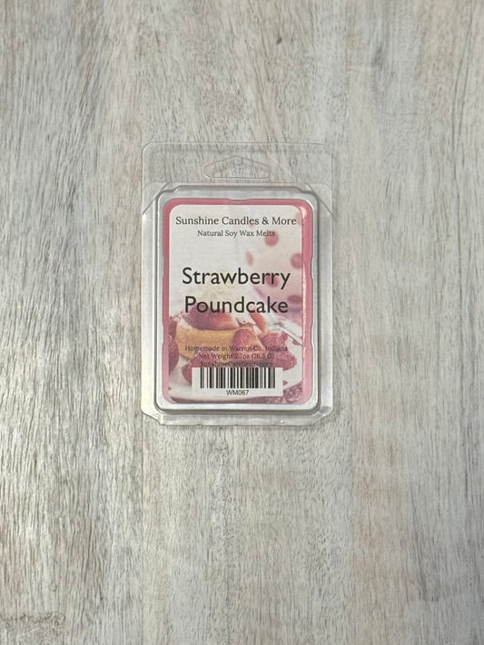 Strawberry Poundcake Wax Melts