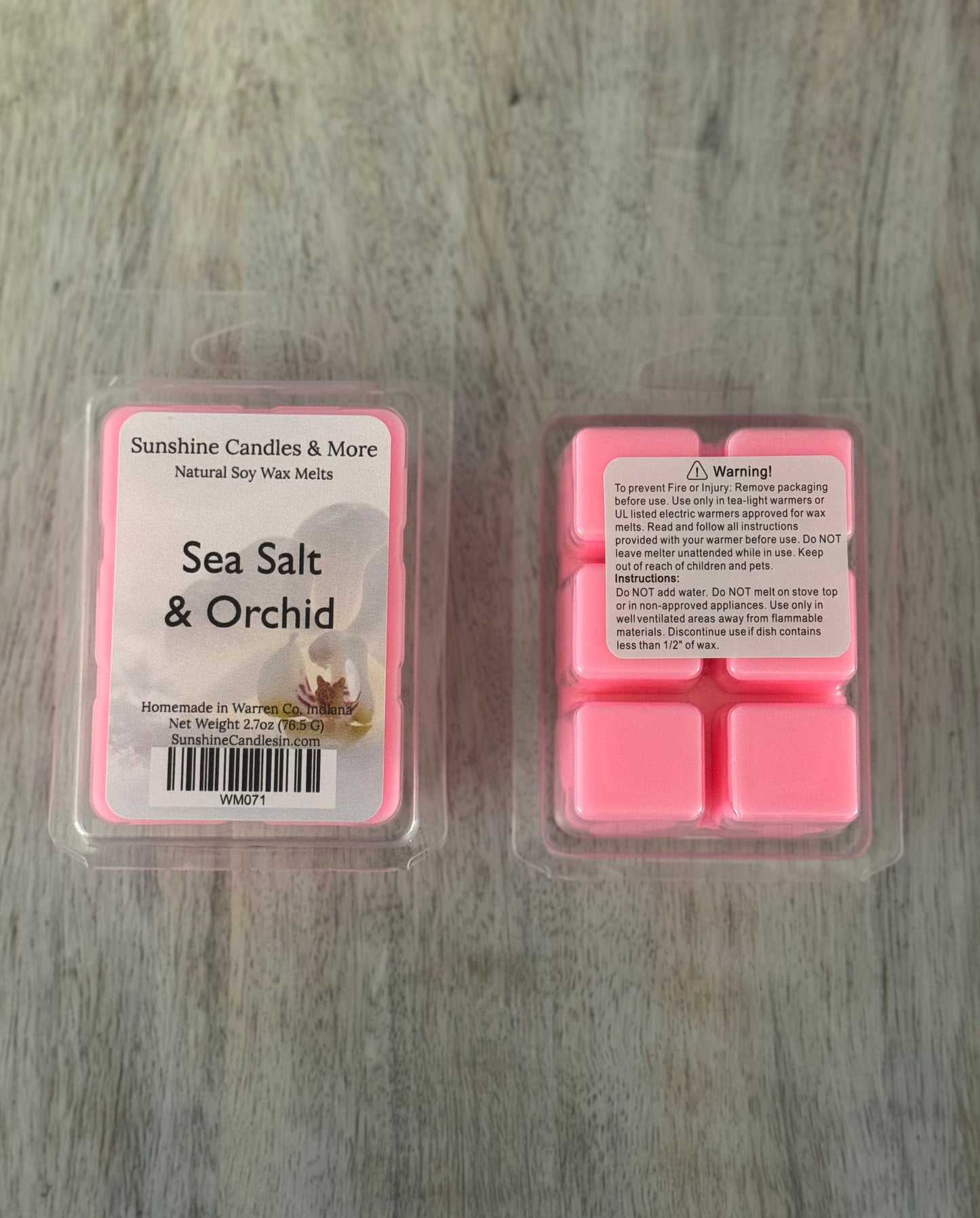 Sea Salt & Orchid Wax Melts