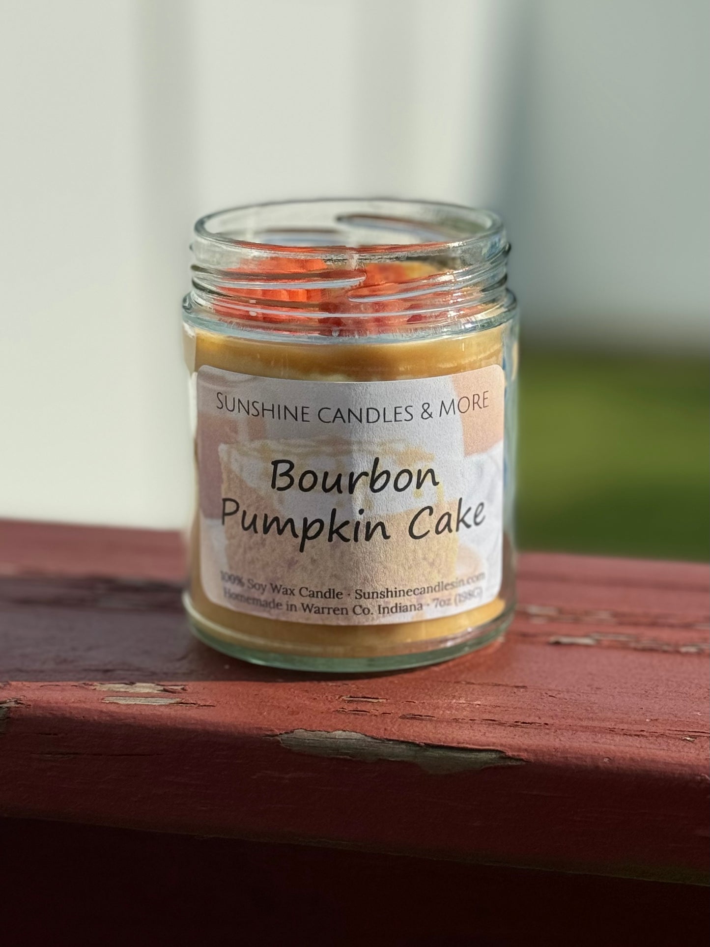 Bourbon Pumpkin Cake Candle 7oz