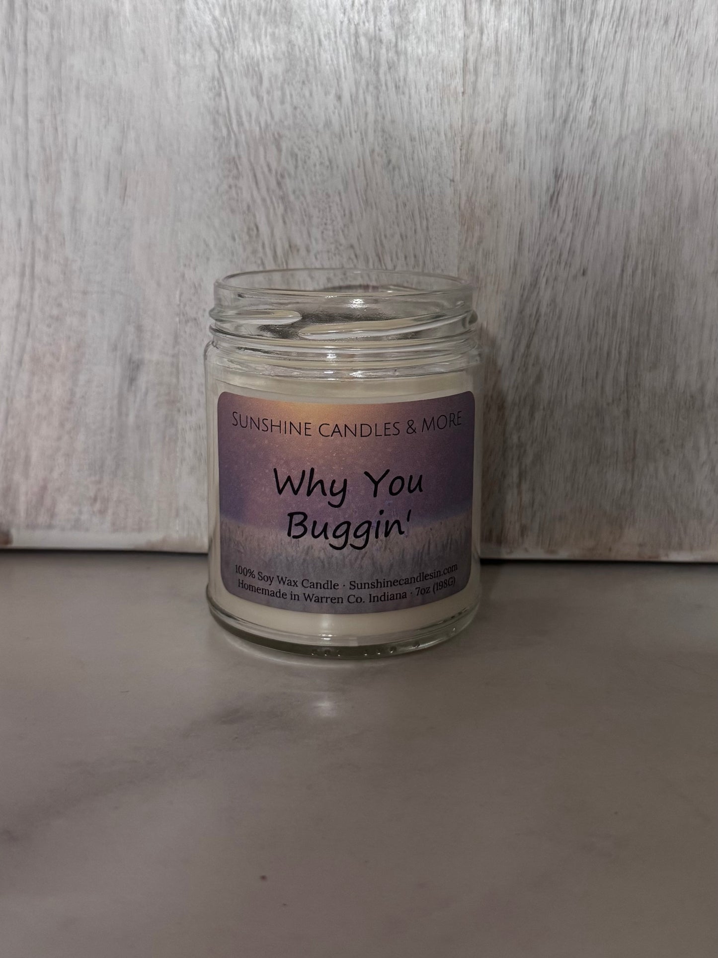 Why You Buggin' (Citronella) Candle 7oz