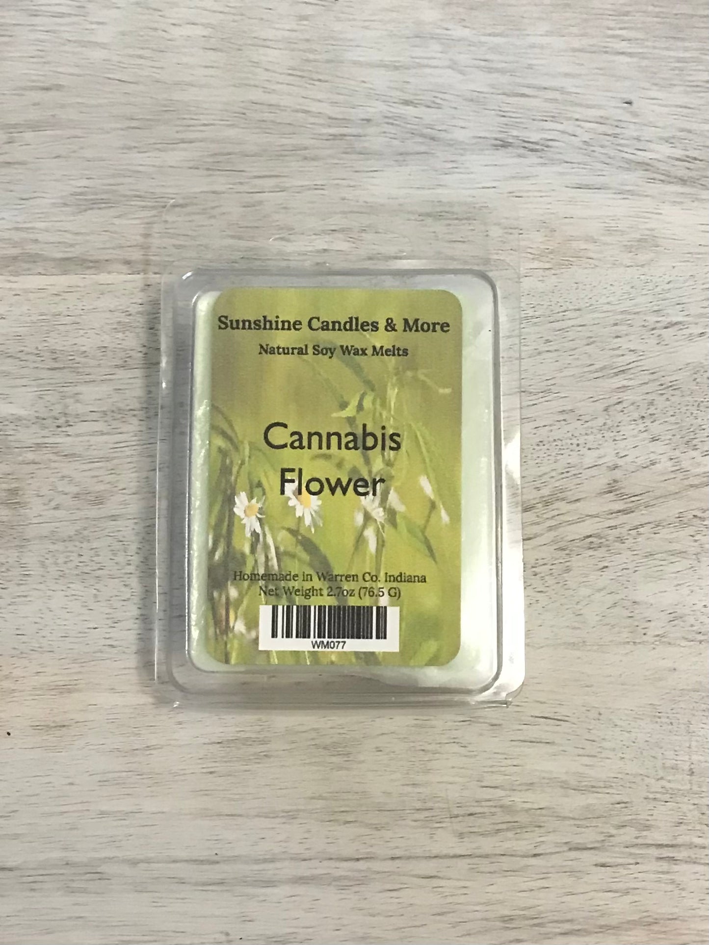 Cannabis Flower Shimmering Wax Melts