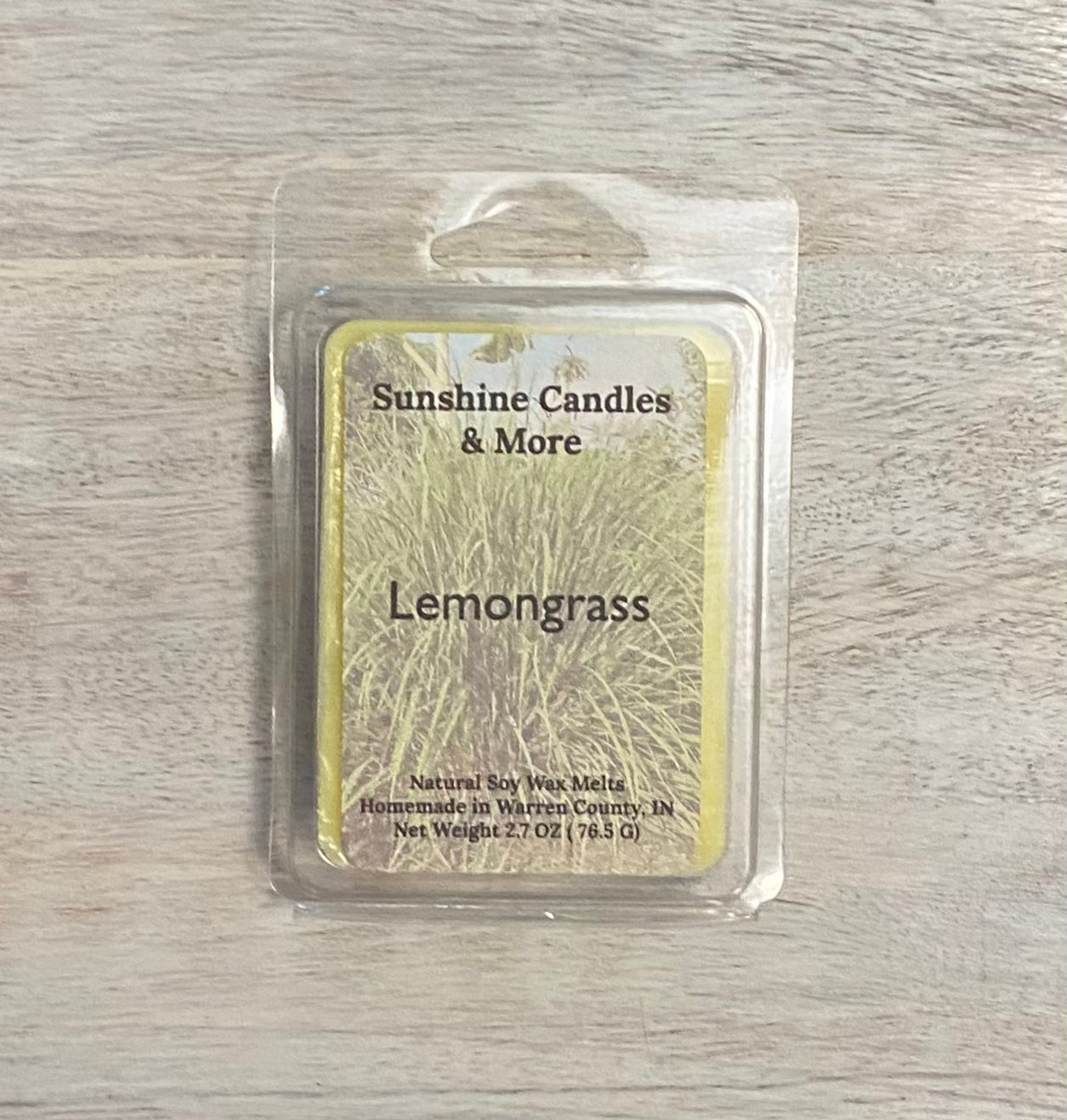 Lemongrass Wax Melts