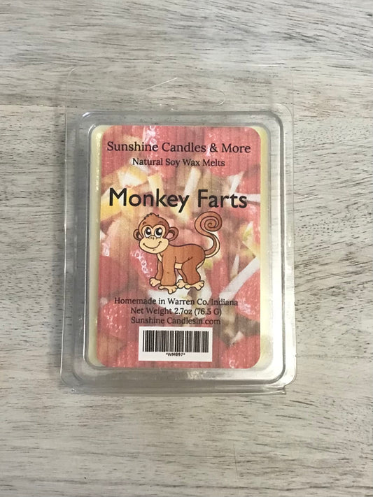 Monkey Farts Shimmering Wax Melts