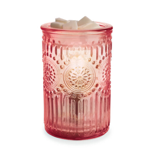 Vintage Pink Parisian Glass Warmer