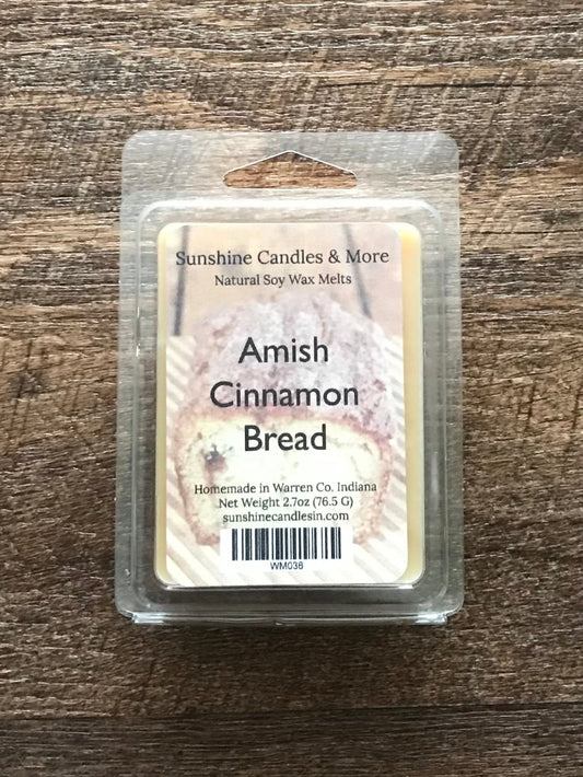 Amish Cinnamon Bread Wax Melts - Sunshine Candles & More