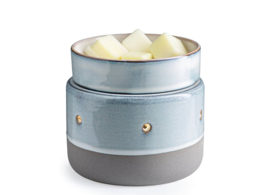 Glazed Concrete 2 in 1 Deluxe Warmer - Sunshine Candles & More