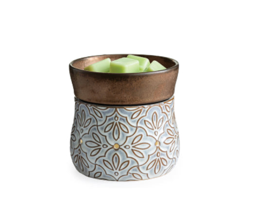 Floral 2 in 1 Deluxe Warmer